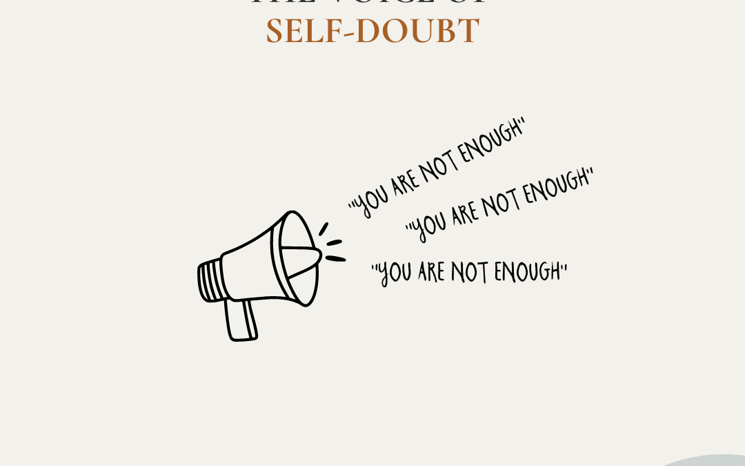 The voice of self-doubt